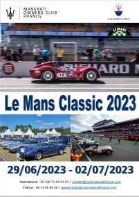 Image article :Le Mans Classic 2023