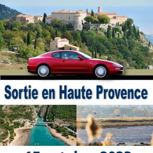 Sortie en haute provence