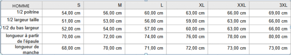 VESTE  MATELASSEE EN DUVET HOMME et FEMME