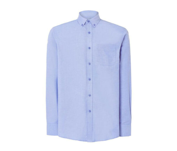 CHEMISE HOMME MANCHES LONGUES - COL BOUTONNE