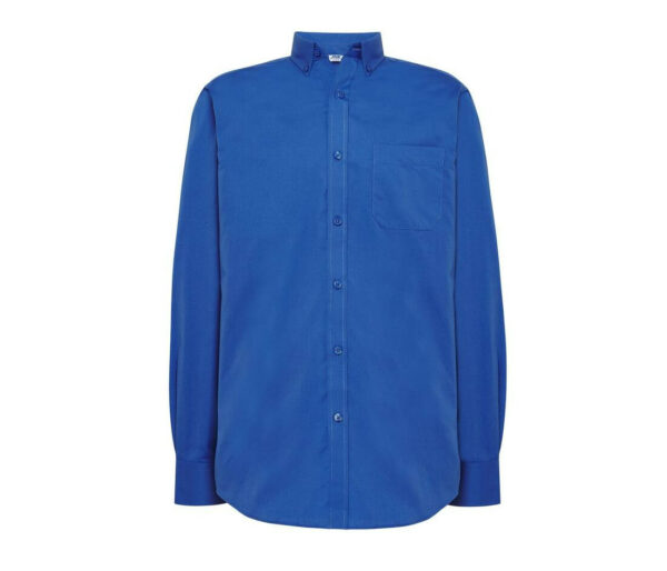 CHEMISE HOMME MANCHES LONGUES - COL BOUTONNE
