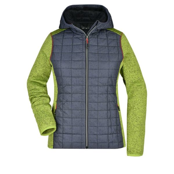 VESTE TRICOT MATELASSEE AVEC CAPUCHE - HOMME et FEMME