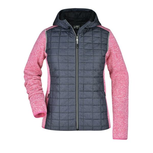 VESTE TRICOT MATELASSEE AVEC CAPUCHE - HOMME et FEMME