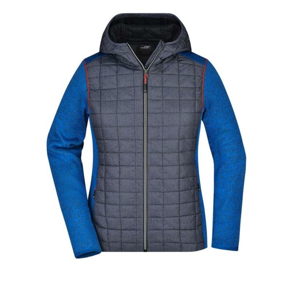 VESTE TRICOT MATELASSEE AVEC CAPUCHE - HOMME et FEMME