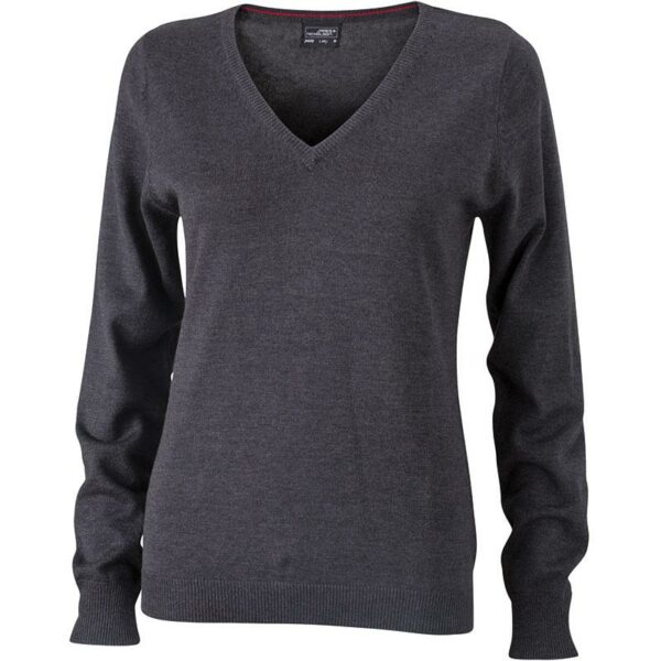 PULL COL EN V - FEMME