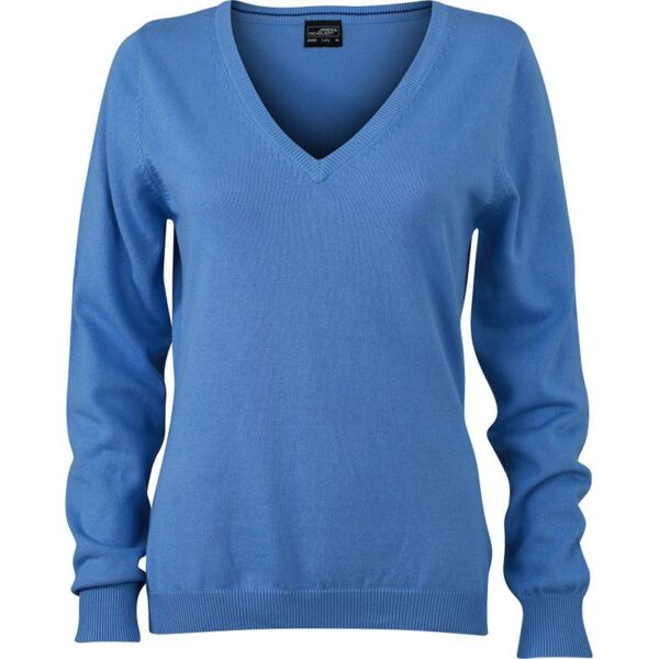 PULL COL EN V - FEMME