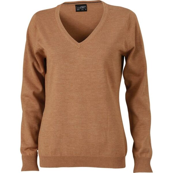 PULL COL EN V - FEMME