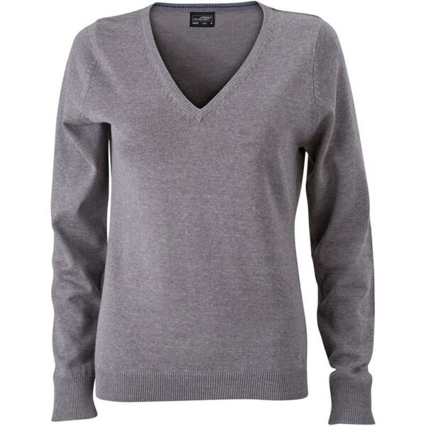 PULL COL EN V - FEMME