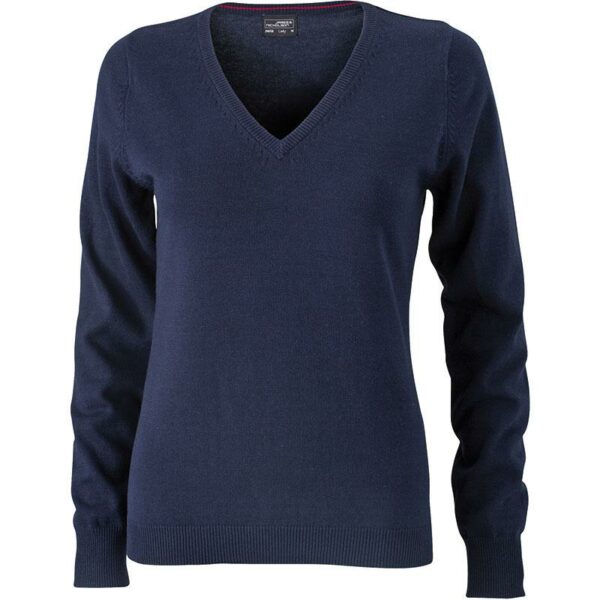 PULL COL EN V - FEMME