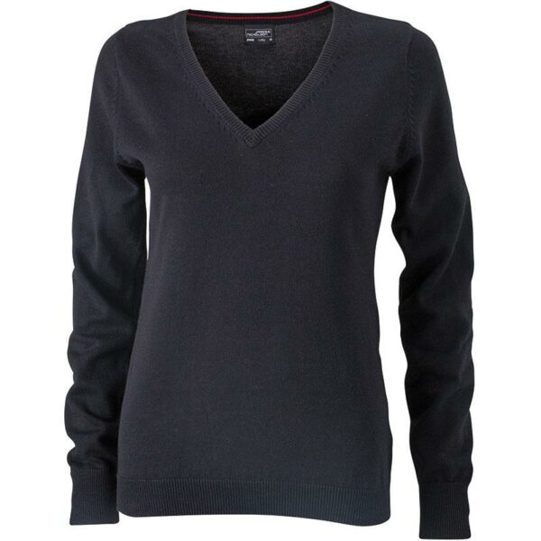 PULL COL EN V - FEMME