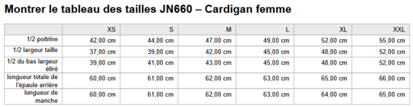 CARDIGAN  COL EN V - FEMME