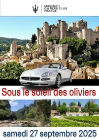 Image article :Sous le soleil des oliviers Samedi 27 septembre 2025
