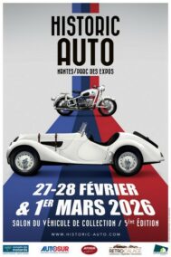 Image article :Historic Auto, Nantes du 27 février au 1er  mars 2026 
