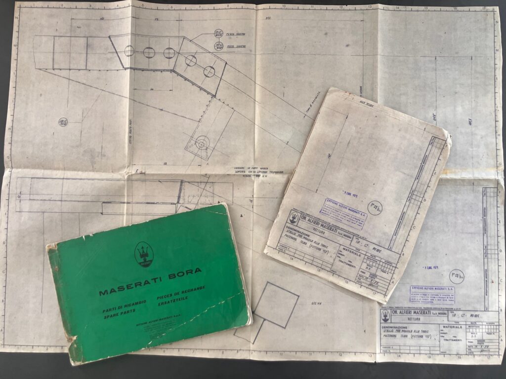 BORA – Vend catalogue de pièce original de chez Thépenier (annoté en Français)